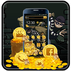Gold Coin Thief Theme icône
