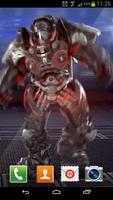 3D Robot dance Live Wallpaper 스크린샷 1