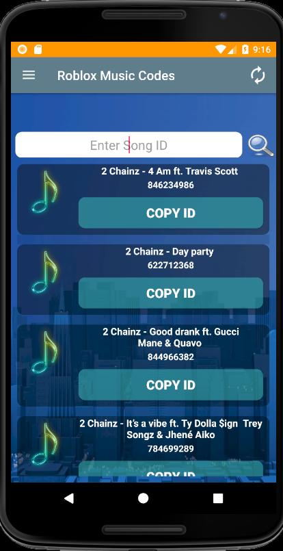 Roblox Music Codes For Android Apk Download - good music codes for roblox that work