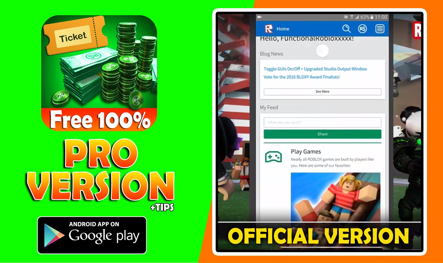 Ultimate Free Robux For Roblux Hints For Android Apk Download - 