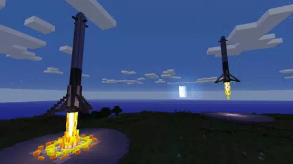 Mine-rocket mod for mcpe APK 下載