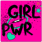 Freche Sprüche Bilder Girl Power 图标