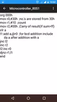 Microcontroller 8051 screenshot 2