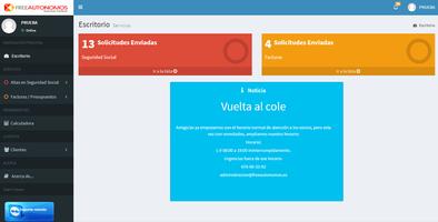 FreeAutonomos S. Coop captura de pantalla 1