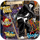 Thème Graffiti Hip Hop icône
