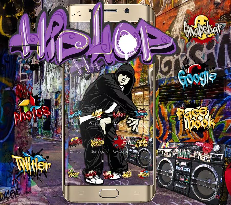 Tải Xuống Apk Graffiti Hip Hop Chủ Đề Cho Android