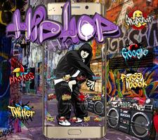 Thème Graffiti Hip Hop Affiche