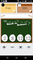 24 Game - Back to School تصوير الشاشة 1