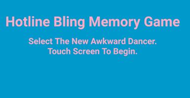 Hotline Bling Memory Game capture d'écran 1