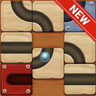 Ball Puzzle: Classic Slide Puzzle Wood Free Games icône