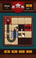 Ball Puzzle: Classic Slide Puzzle Wood Free Games Affiche