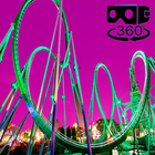 VR 360 Roller Coaster 2020 ไอคอน