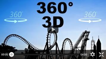 VR 360 montagnes russes capture d'écran 2