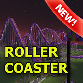 Roller coaster MCPE map icon
