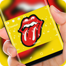 Rolling stone Red tongue Keyboard APK