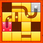 Slide Puzzle: Unblock the Rolling Ball icône