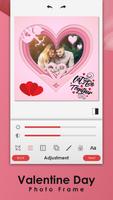 Valentine Photo Frame تصوير الشاشة 2