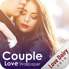 Couple Love HD Wallpaper (Love Diary) icône