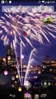 برنامه‌نما FireWorks Live Wallpaper عکس از صفحه