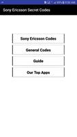 Sony Ericsson Secret Codes screenshot 1