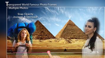 Transparent World Famous Photo Frames Multiple capture d'écran 2