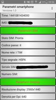 Parametri SIM Smartphone capture d'écran 1