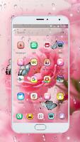 Rose Water Drop Wallpaper 스크린샷 2