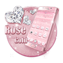 Wzór Rose Gold Diamond aplikacja