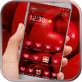 Rose Heart Red