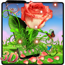 3D Vintage Rose Theme APK