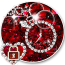 rose diamond love shining tema APK