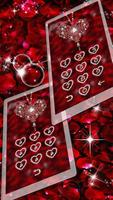 3 Schermata rose diamond love shining tema