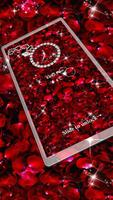 1 Schermata rose diamond love shining tema