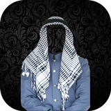 Arab Man Photo Suit ikon