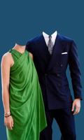 Couple Fashion Photo Suit पोस्टर