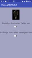 FlashLight With Call Msg Alert Cartaz