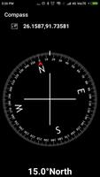 Simple Compass الملصق