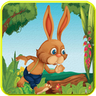 bunny looney  jungle आइकन