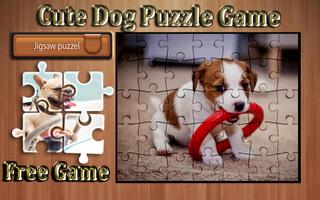 可愛的狗照片拼圖遊戲 截圖 1