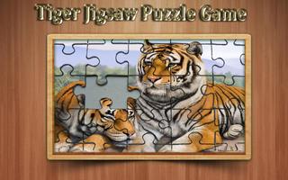 Tiger Jigsaw Puzzle Game Affiche