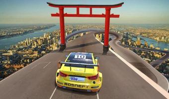 Impossible Car Racing Stunt Games 3D Affiche