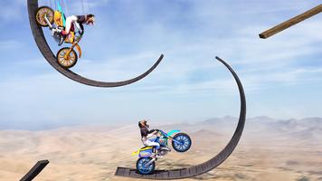 Bike Stunts - 3D Stunt Bike Game capture d'écran 1
