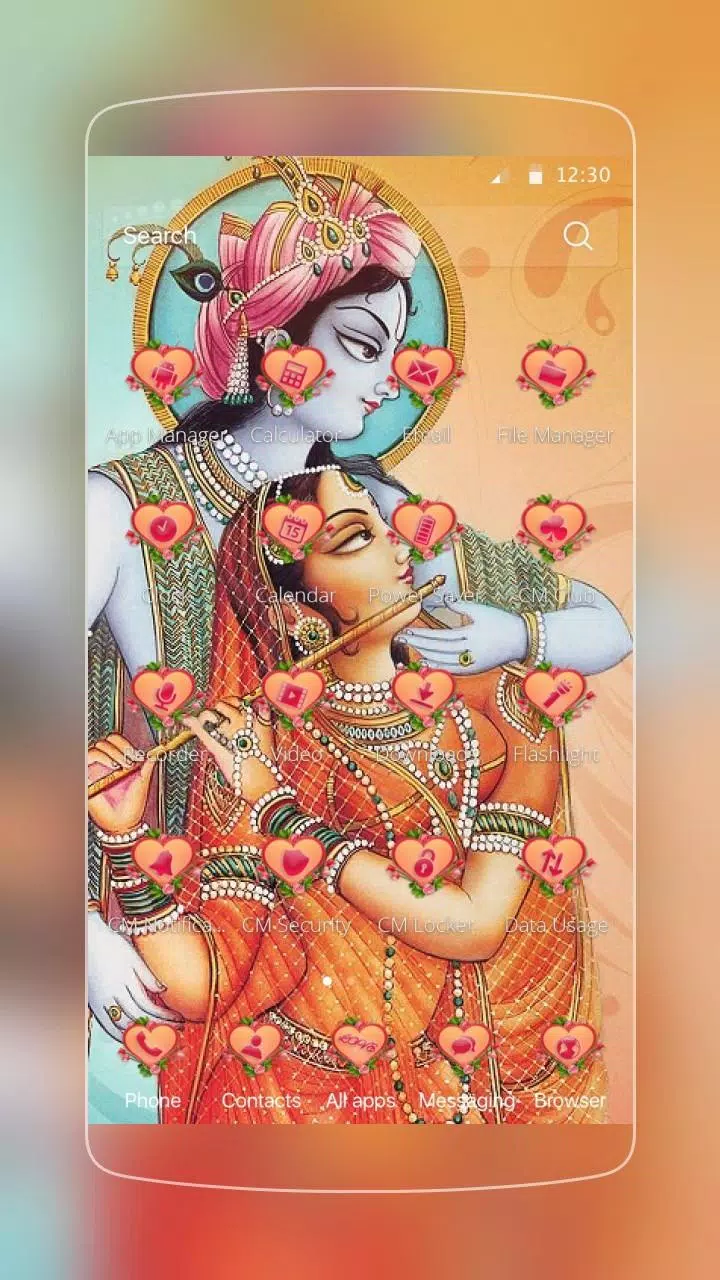 Radha Krishna Love Theme APK for Android Download