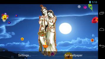 Radha Krishna Live Wallpaper Affiche