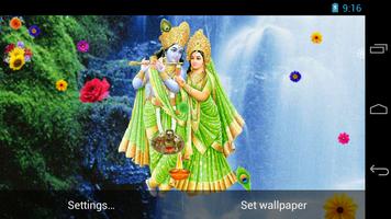 Radha Krishna Live Wallpaper capture d'écran 1