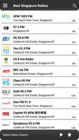 Singapore Radio Affiche