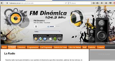 FM Dinamica Tucuman capture d'écran 1