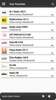 Radio Lithuania - World Radio Fm Free Online スクリーンショット 3