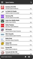 Spain radio - World Radio Fm free online Affiche