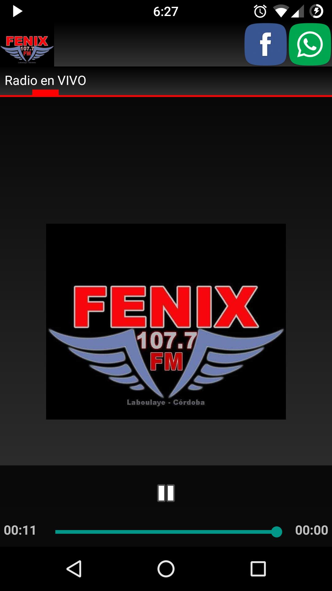 Descarga de APK de RADIO FENIX 107.7 para Android